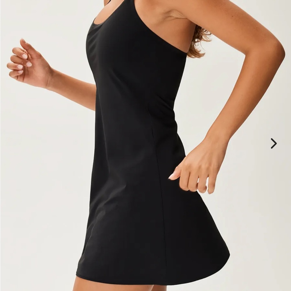 Outdoor Voices Exercise Dress in Black Size Medium